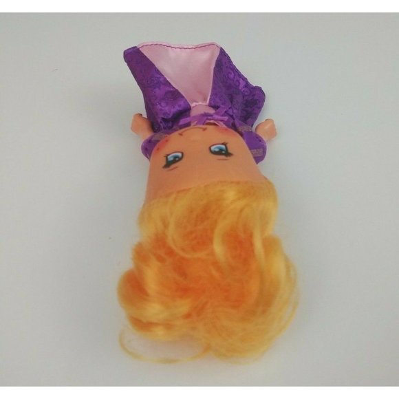 Greenbrier International Fasion Doll 5.5" in Purple Dress - Picture 6 of 7